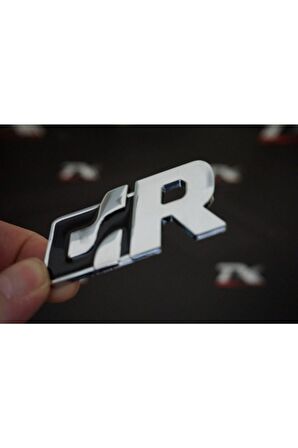 Volkswagen R R32 R36 Gtı Racing Krom Metal Ön Panjur Vidalı Logo Amblem 3m 3d