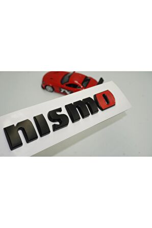 Dk Nismo Bagaj 3m 3d Siyah Metal Logo Amblem