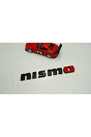 Dk Nismo Bagaj 3m 3d Siyah Metal Logo Amblem