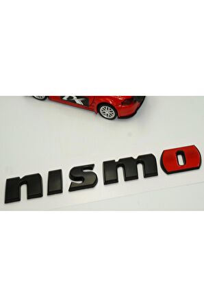 Dk Nismo Bagaj 3m 3d Siyah Metal Logo Amblem