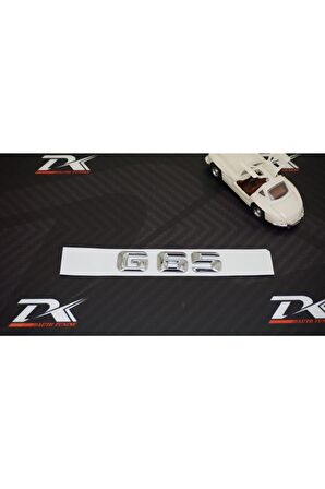 Mercedes Benz G65 Bagaj Krom Metal 3m 3d Yazı Logo