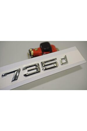 Bmw 735d Krom Metal 3m 3d Bagaj Logo Yazı Ürün