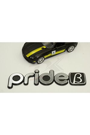 Pride B Logo Bagaj 3m 3d Krom Abs Logo Amblem