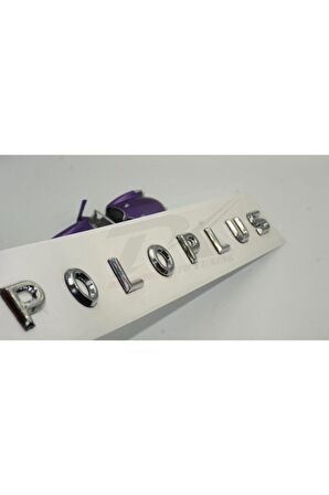 Plus Yeni Nesil Bagaj 3m 3d Krom Abs Yazı Logo Amblem