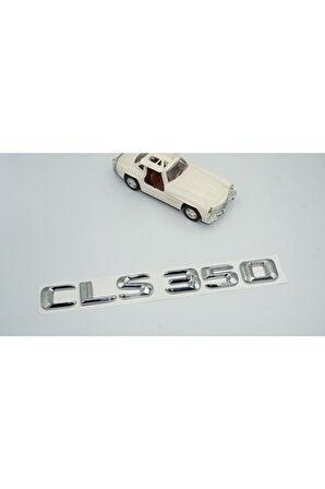 Cls 350 Bagaj Krom Metal 3m 3d Yazı Logo