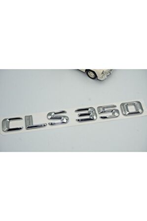 Cls 350 Bagaj Krom Metal 3m 3d Yazı Logo