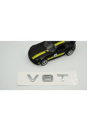 Audi V6 T 3m 3d Bagaj Logo Amblem Uyumlu