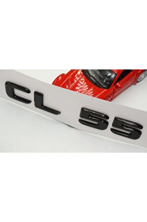 Cl 55 Bagaj Parlak Siyah Abs 3m 3d Yazı Logo