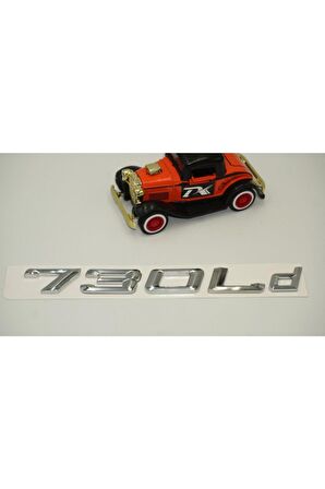 Bmw 730ld Bagaj Krom Metal 3m 3d Yazı Logo