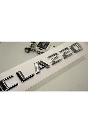 Benz Cla 220 Bagaj Krom Metal 3m 3d Yazı Logo