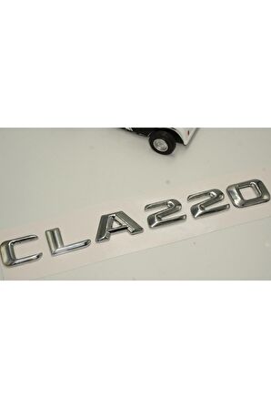 Benz Cla 220 Bagaj Krom Metal 3m 3d Yazı Logo