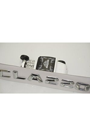Benz Cla 220 Bagaj Krom Metal 3m 3d Yazı Logo