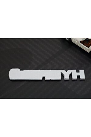 Toyota Bagaj Krom Metal 3m 3d Logo Amblem