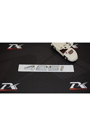 Bmw 425i Bagaj Krom Metal 3m 3d Yazı Logo