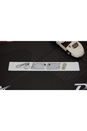 Bmw 425i Bagaj Krom Metal 3m 3d Yazı Logo