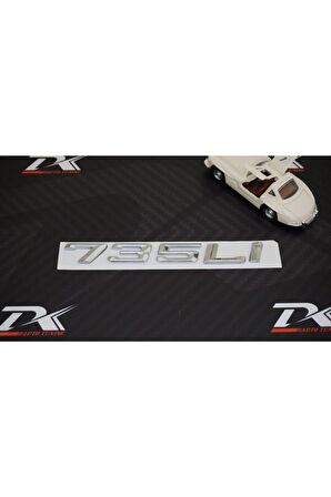 Bmw 735li 735i Bagaj Krom Metal 3m 3d Yazı Logo