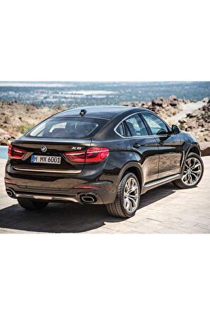 Bmw X6 Bagaj Krom Metal 3m 3d Yazı Logo