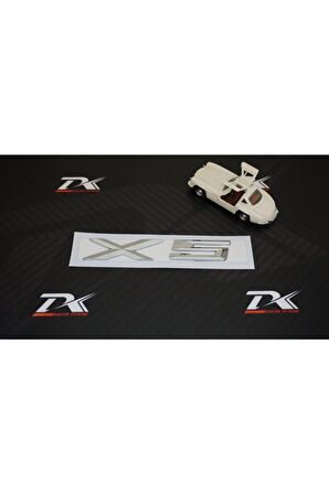 Bmw X5 Bagaj Krom Metal 3m 3d Yazı Logo
