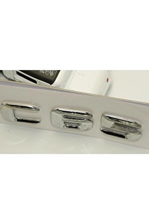 C65 Bagaj Krom Metal 3m 3d Yazı Logo