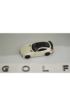 Volkswagen Golf Bagaj 3m 3d Yeni Nesil Krom Abs Yazı Logo Amblem