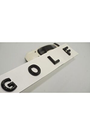 Volkswagen Golf Bagaj 3m 3d Yeni Nesil Krom Abs Yazı Logo Amblem