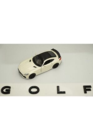Volkswagen Golf Bagaj 3m 3d Yeni Nesil Krom Abs Yazı Logo Amblem