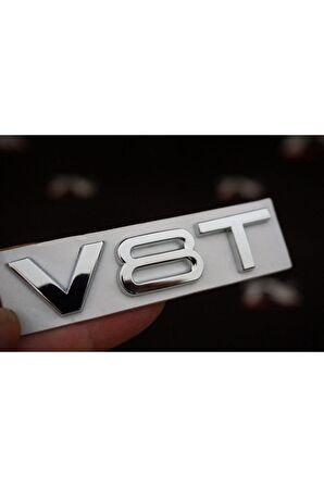 V8 T 3m 3d Bagaj Logo Amblem Orjinal Ürün