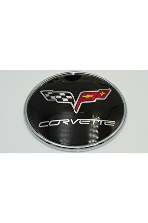 Chevrolet Corvette 3m 3d Body Logo 84mm Amblem Arma