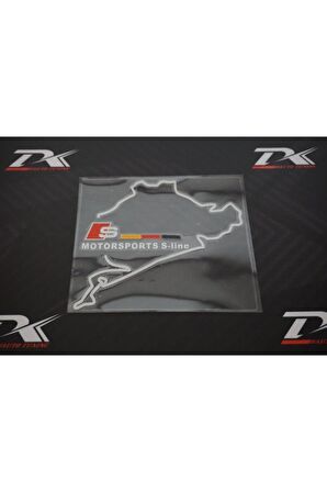 Audi S Line Nurburgring Map Depo Kapağı Sticker