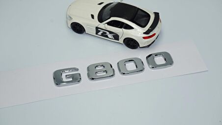 DK Tuning G 800 Bagaj Krom ABS 3M 3D Yazı Logo Benz İle Uyumlu