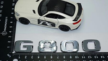 DK Tuning G 800 Bagaj Krom ABS 3M 3D Yazı Logo Benz İle Uyumlu