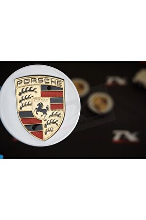 Porsche Orjinal Jant Göbeği Kapak Seti 65mm