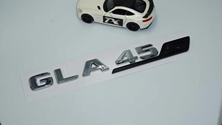 DK Tuning GLA 45S Bagaj Krom Siyah ABS Yazı Logo Benz İle Uyumlu