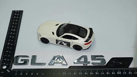 DK Tuning GLA 45S Bagaj Krom Siyah ABS Yazı Logo Benz İle Uyumlu