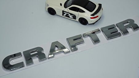 DK Tuning Volkswagen Crafter MK2 Yeni Nesil Krom ABS Bagaj Yazı Logo