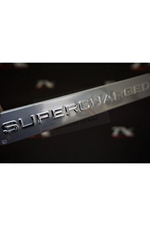Range Rover Evoque Supercharged Bagaj Yazı Logo Oem Ürün