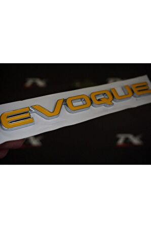 Range Rover Evoque Bagaj 3m 3d Logo Amblem