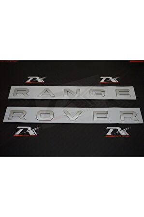 Land Rover Kaput Ve Bagaj Yazı Orjinal Ürün