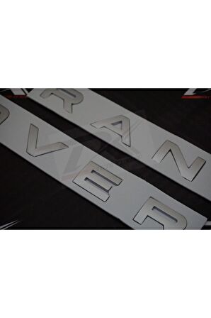 Land Rover Kaput Ve Bagaj Yazı Orjinal Ürün