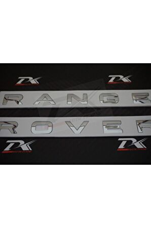 Land Rover Kaput Ve Bagaj Yazı Orjinal Ürün