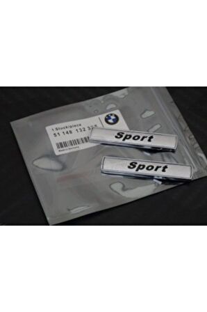 Dk Yan Çamurluk 3m 3d Krom Logo Amblem Seti Bmw Ile Uyumlu