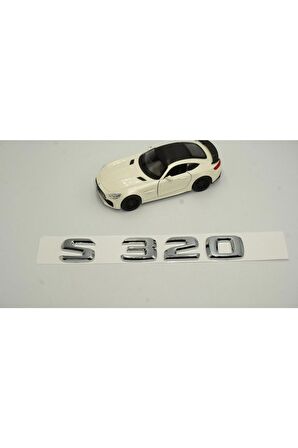 Mercedes Benz S320 Bagaj Krom Abs 3m 3d Yazı Logo