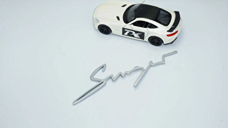 DK Tuning Porsche 911 Singer Bagaj Metalik Gri ABS Yazı Logo Amblem