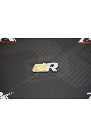 R R32 R36 Gtı Racing Krom Metal Bagaj Logo Amblem 3m 3d