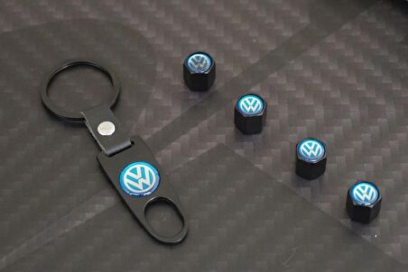 Volkswagen Logo Anahtarlık Sibop Kapağı Seti