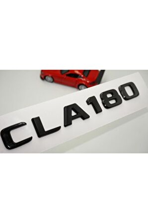 Cla 180 Bagaj Parlak Siyah Abs 3m 3d Yazı Logo