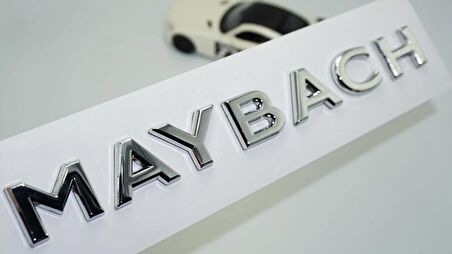 DK Tuning Maybach Bagaj Krom ABS Yazı Logo Arma