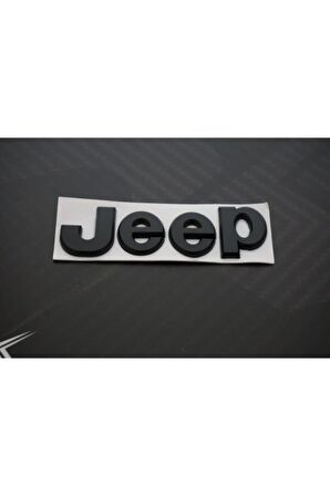Kaput Bagaj 3m 3d Logo Amblem Siyah Renk