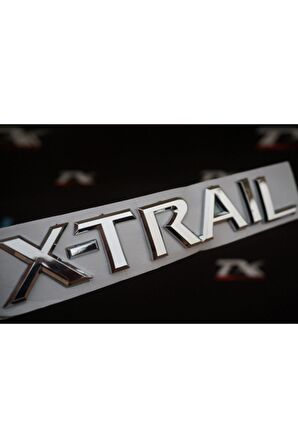 Krom 3m 3d Abs Bagaj Yazı Logo Amblem