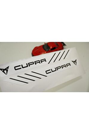 Seat Cupra Uyumlu   Yan Aynalar Selefon Kaplama Sticker Seti